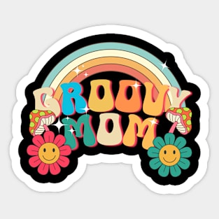 Groovy Mom Sticker